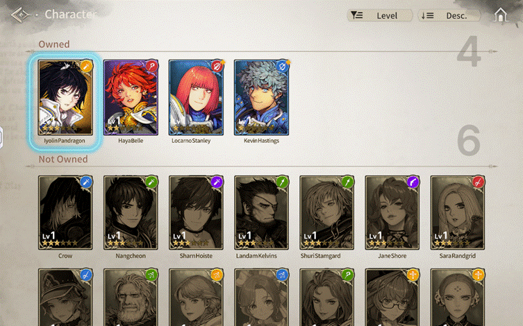 Basic Character Growth Guide screenshot
