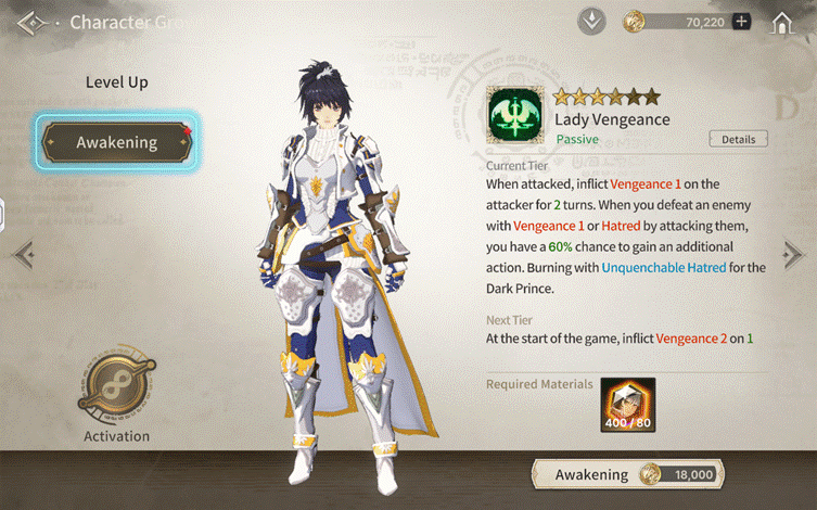 Basic Character Growth Guide screenshot