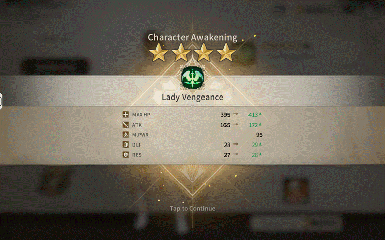 Basic Character Growth Guide screenshot