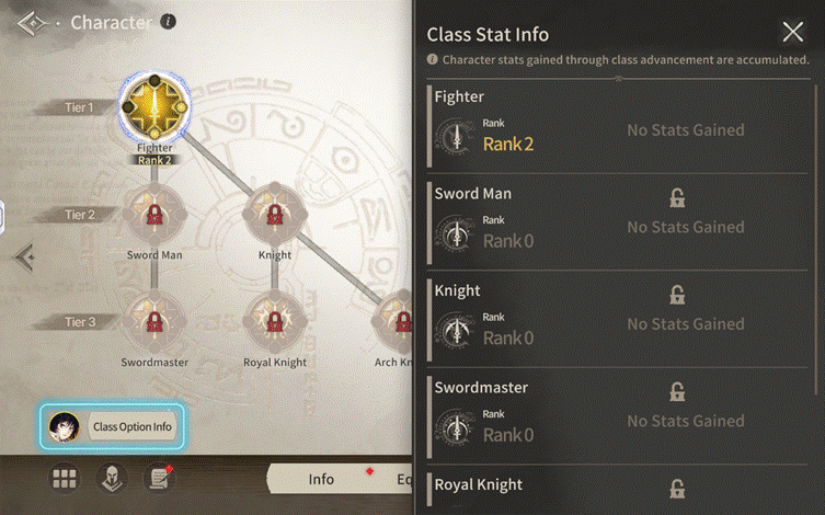 Basic Character Growth Guide screenshot