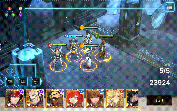 Battle Screen Features Guide screenshot