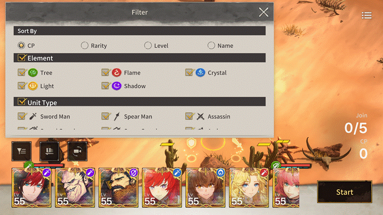 Battle Screen Features Guide screenshot