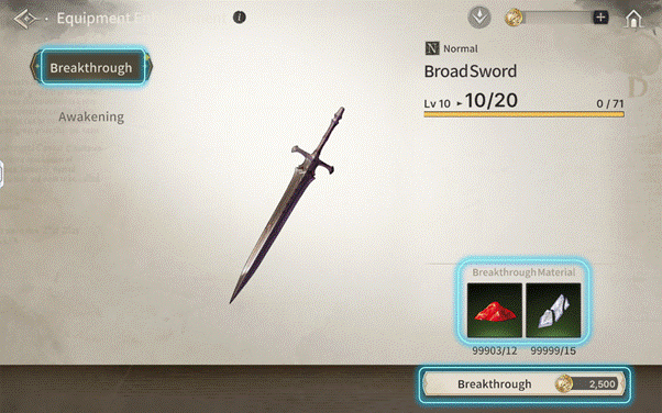 Gear Growth & Alchemy Guide screenshot
