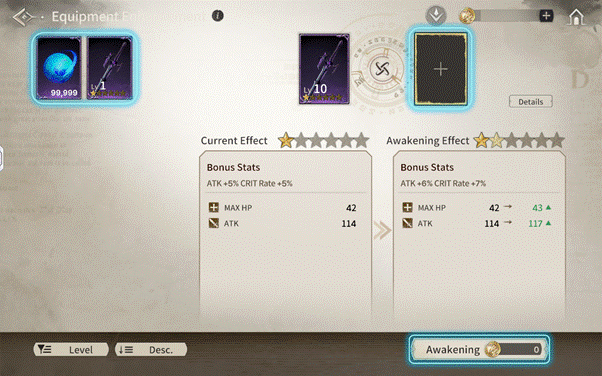 Gear Growth & Alchemy Guide screenshot