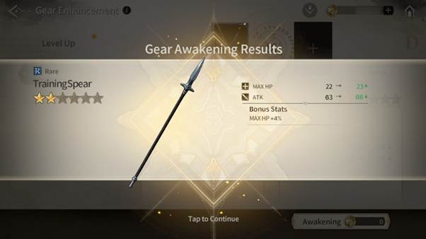 Gear Growth & Alchemy Guide screenshot