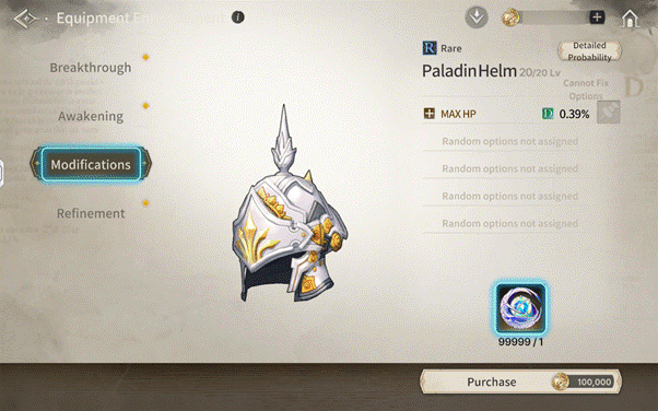 Gear Growth & Alchemy Guide screenshot