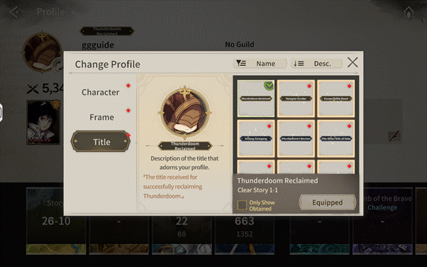 World Map Guide screenshot